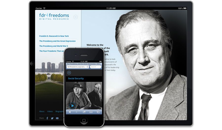 Reponsive web site that feels like a mobile app.